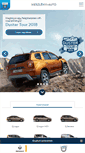 Mobile Screenshot of dacia.meszlenyiauto.hu